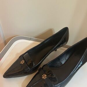 Tory Burch black patent leather
